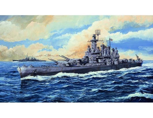 美国海军华盛顿号战列舰 BB-56 