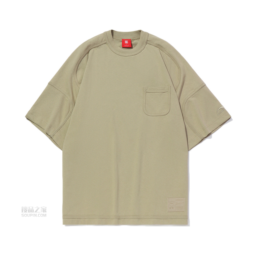 2020中国BADFIVE男子宽松短袖文化衫