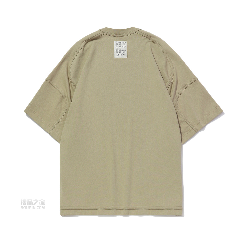 2020中国BADFIVE男子宽松短袖文化衫