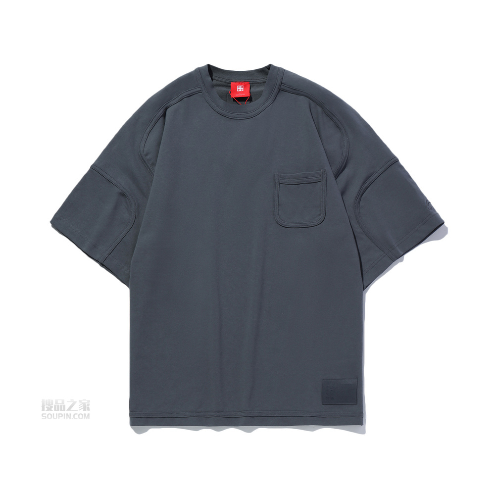 2020中国BADFIVE男子宽松短袖文化衫