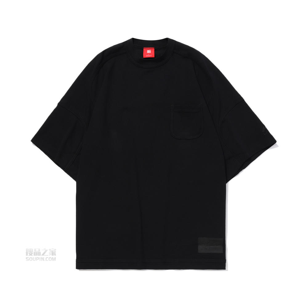 2020中国BADFIVE男子宽松短袖文化衫