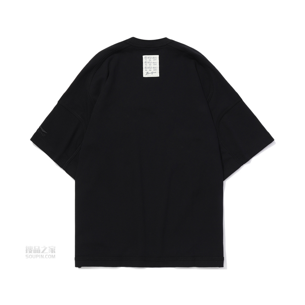 2020中国BADFIVE男子宽松短袖文化衫