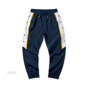 2020韦德系列男子收口宽松休闲长裤