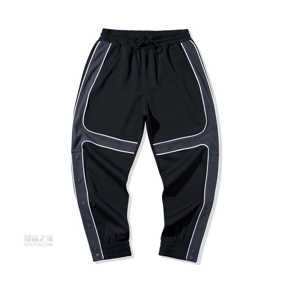 2020中国BADFIVE男子收口宽松卫裤