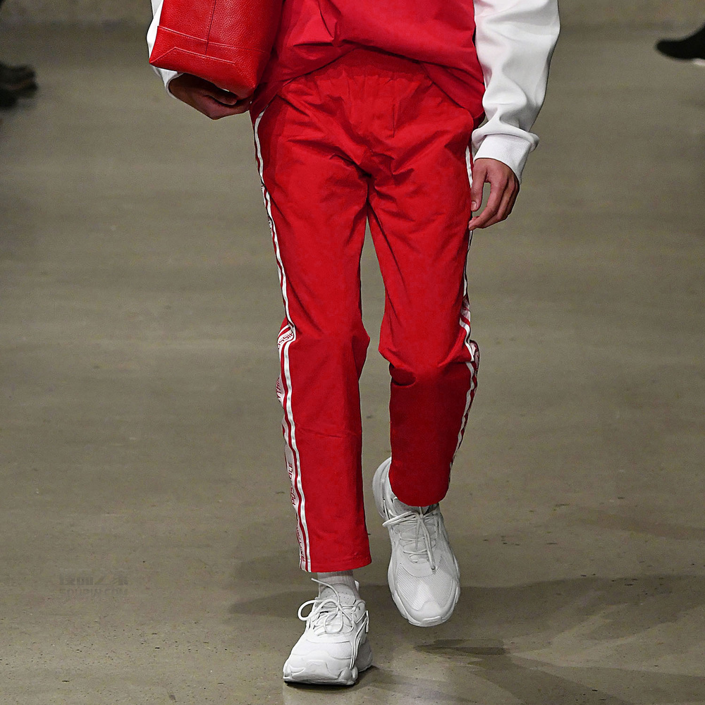 纽约时装周走秀款中国系列男女同款复古运动裤