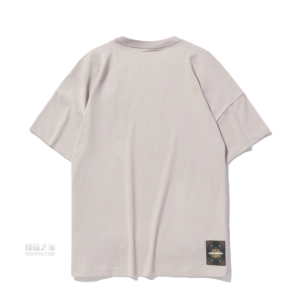 华晨宇同款CF溯系列X敦煌博物馆·拓宽松男子短袖文化衫