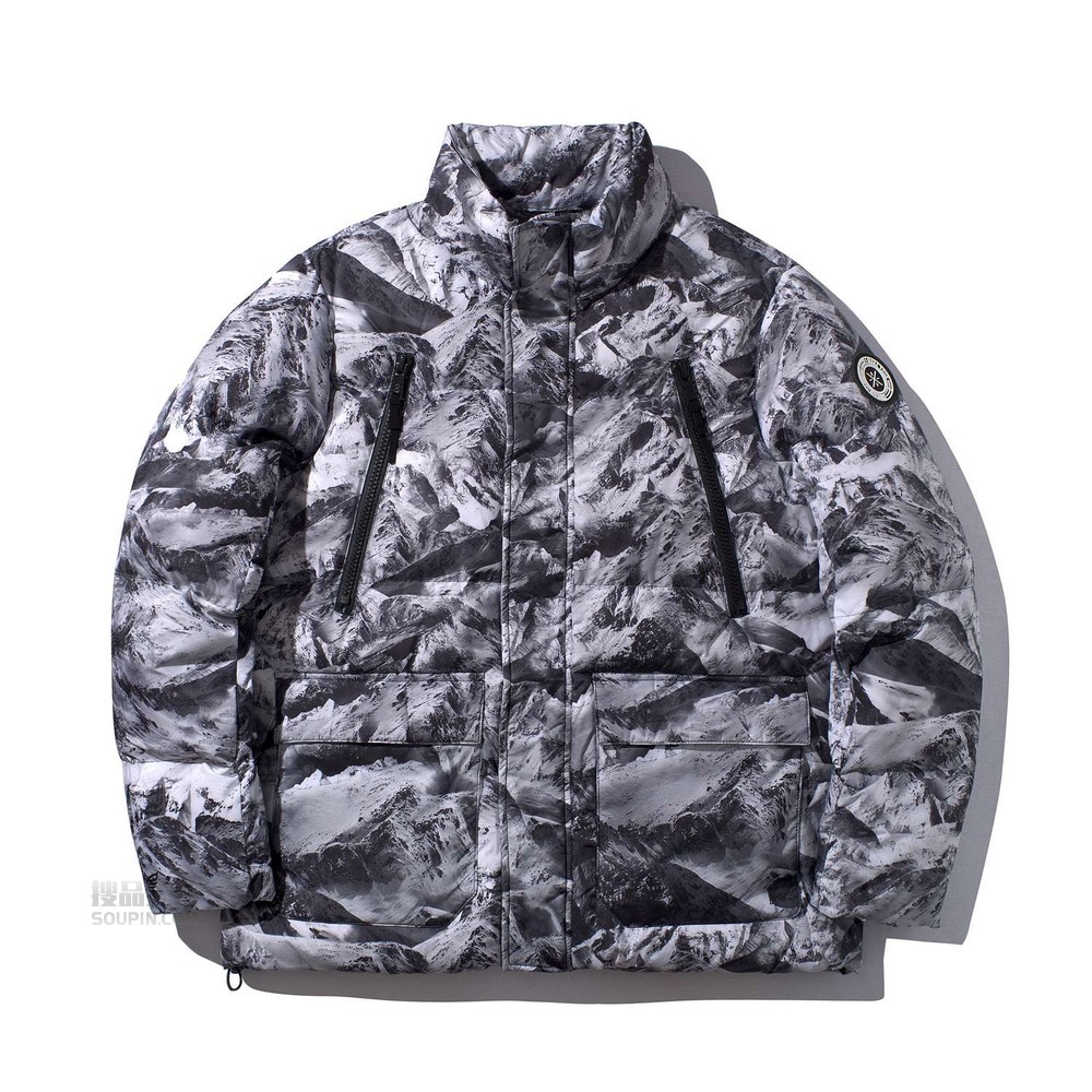 韦德系列男子保暖90%白鹅绒短羽绒服