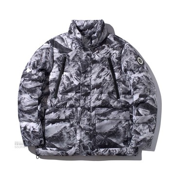 韦德系列男子保暖90%白鹅绒短羽绒服