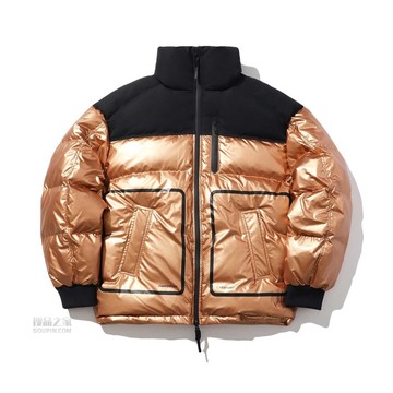 CF溯XChenpeng联名款纽约时装周走秀系列曜变天目男女同款宽松中羽绒服