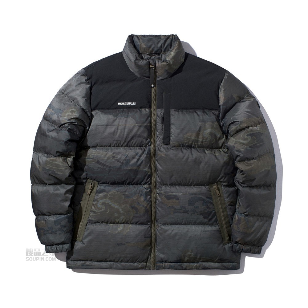 BADFIVE篮球系列男子90%白鸭绒短羽绒服