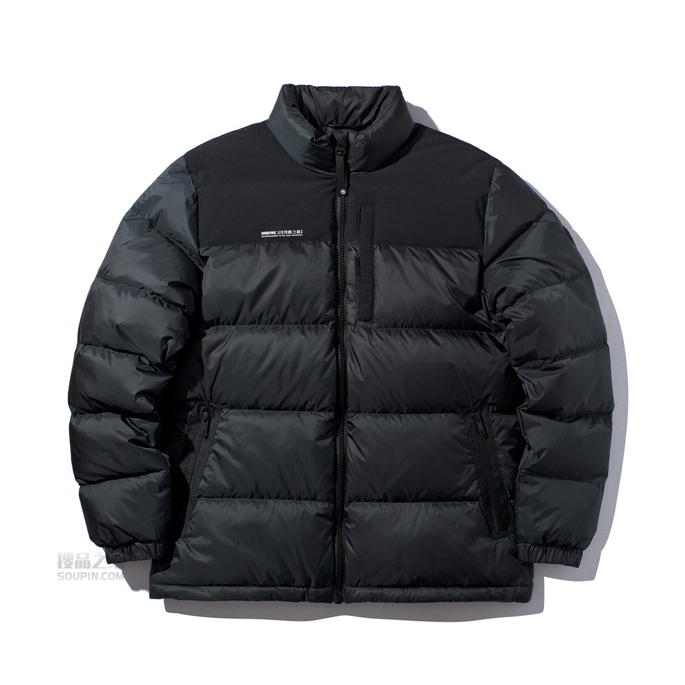 BADFIVE篮球系列男子90%白鸭绒短羽绒服