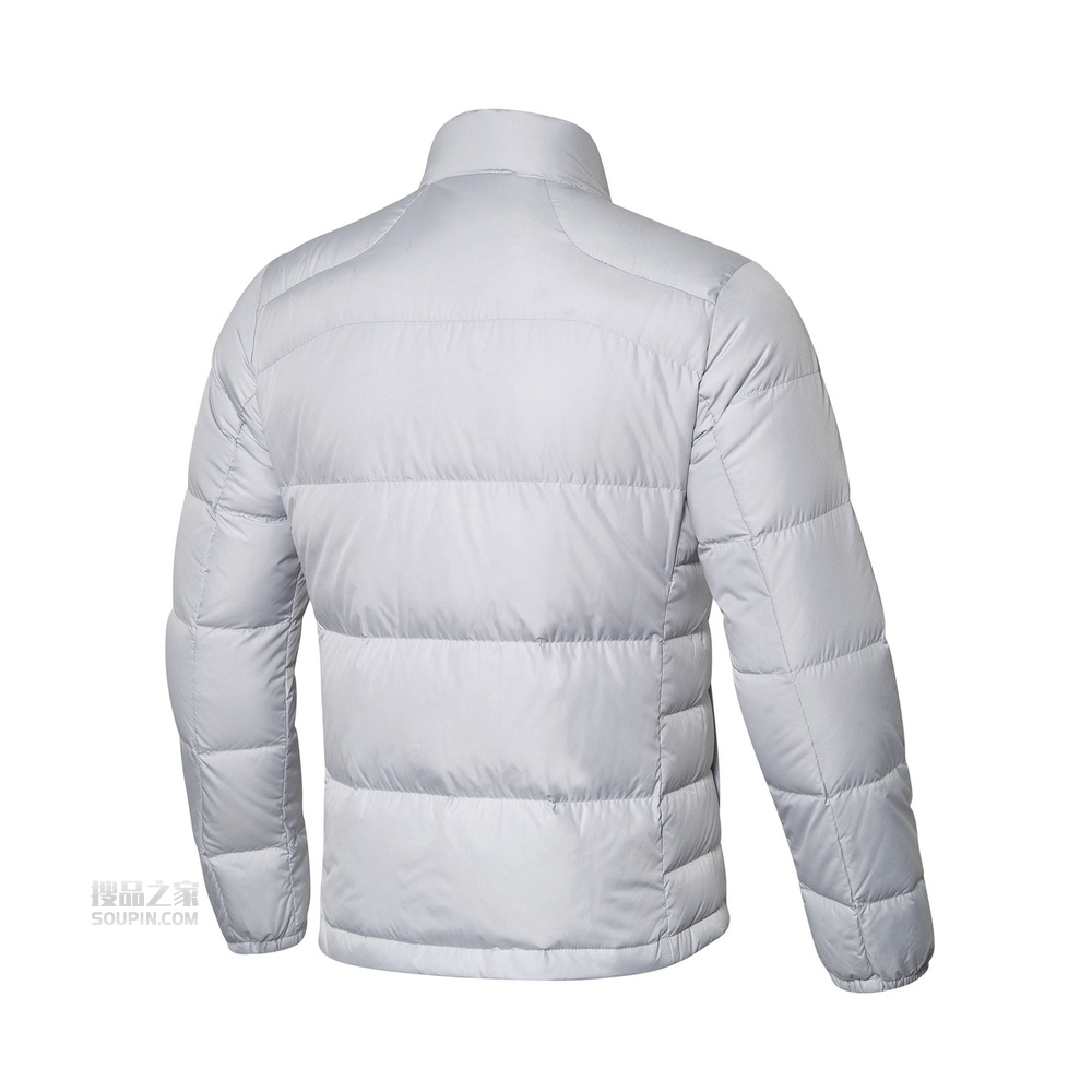 训练系列男子修身90%白鹅绒短羽绒服