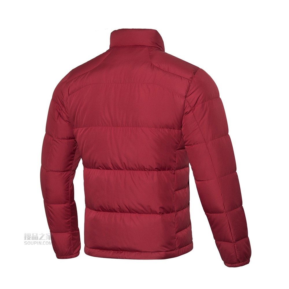 训练系列男子修身90%白鹅绒短羽绒服