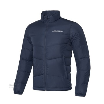 训练系列男子修身90%白鹅绒短羽绒服