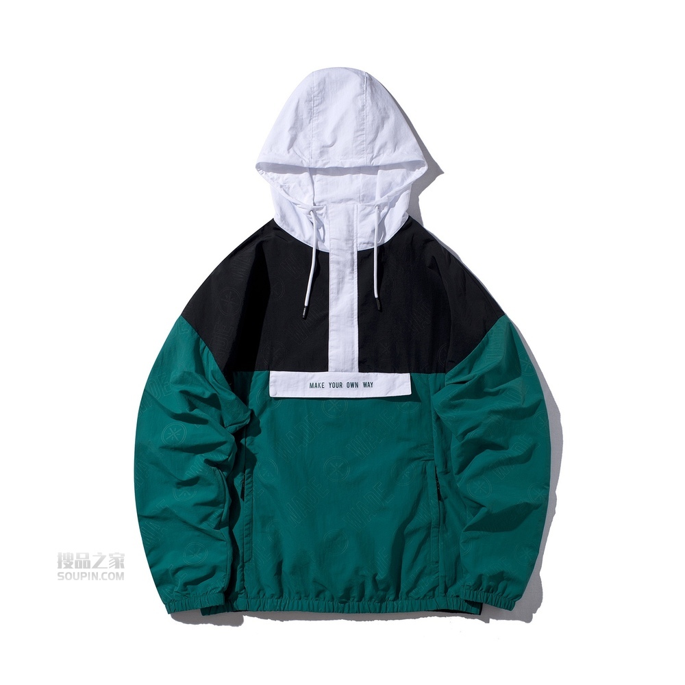 韦德系列男子运动风衣