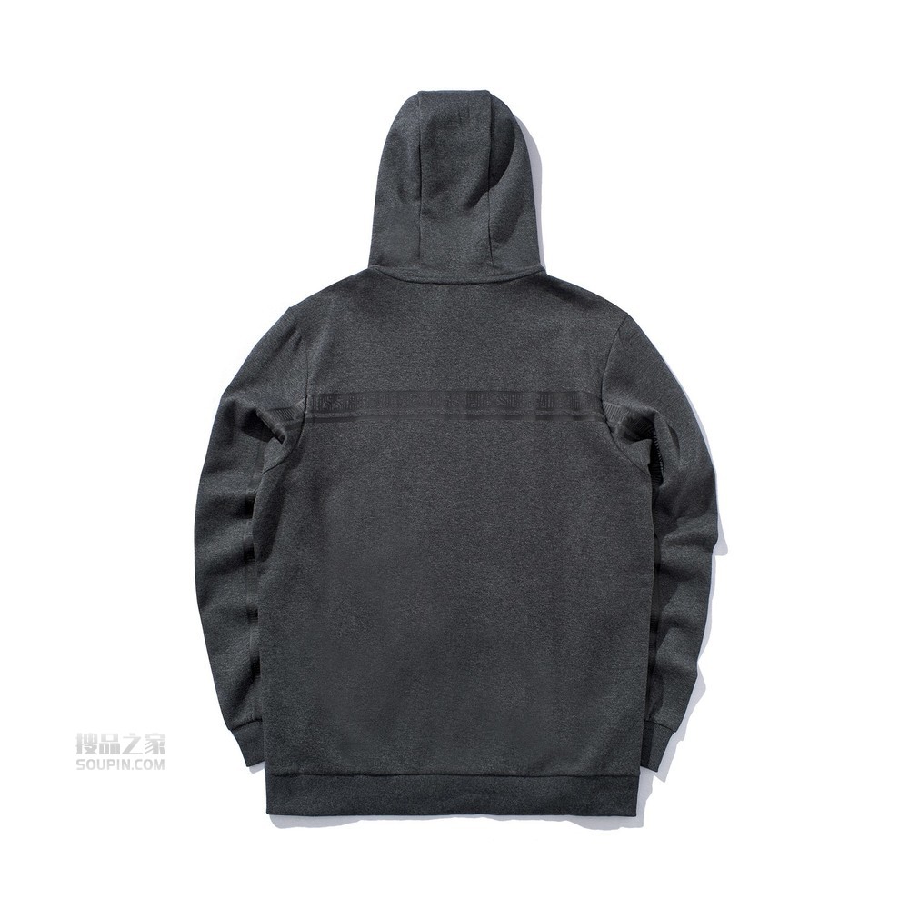 运动时尚系列男子开衫连帽卫衣