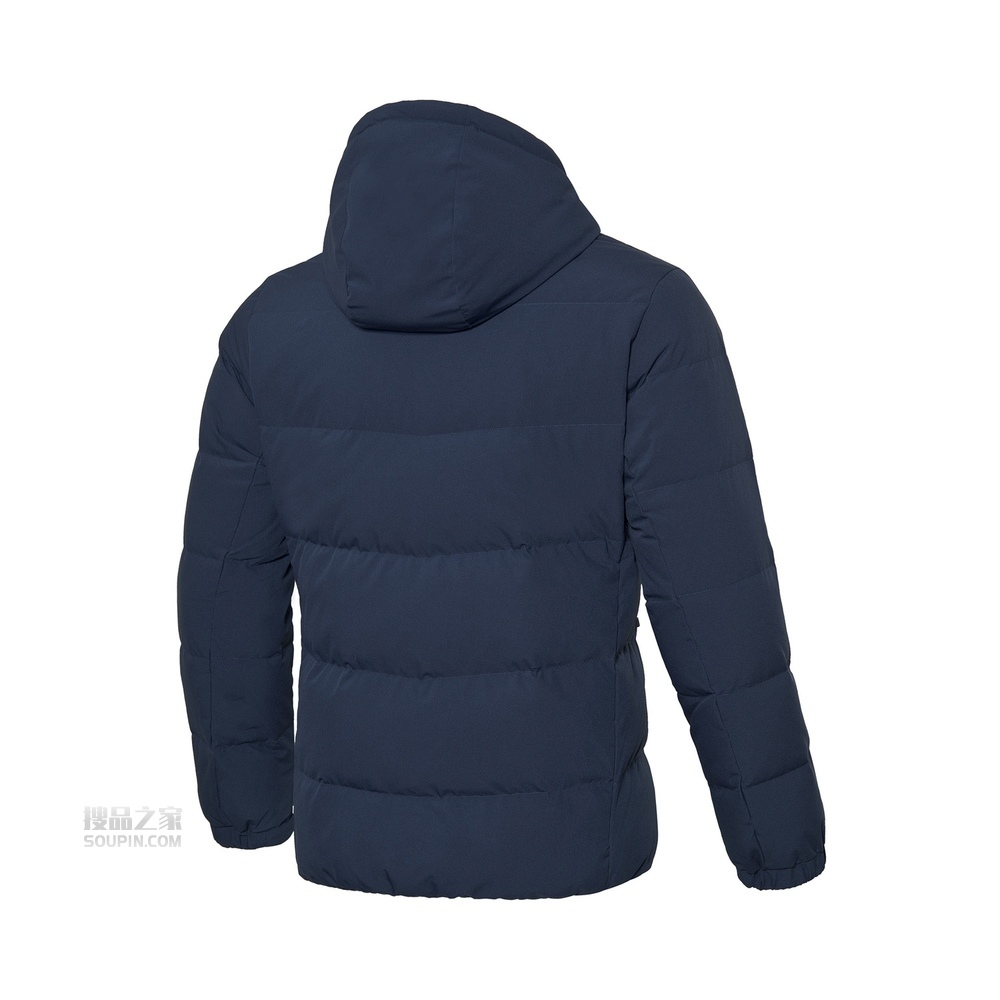 训练系列男子防风透湿鸭绒短羽绒服