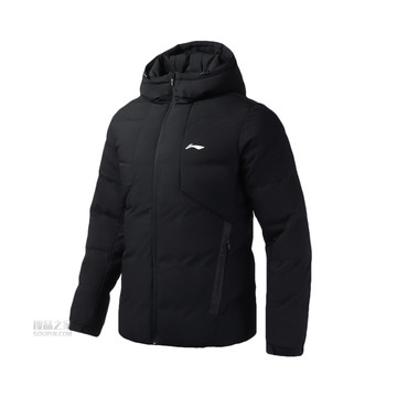 训练系列男子防风透湿鸭绒短羽绒服