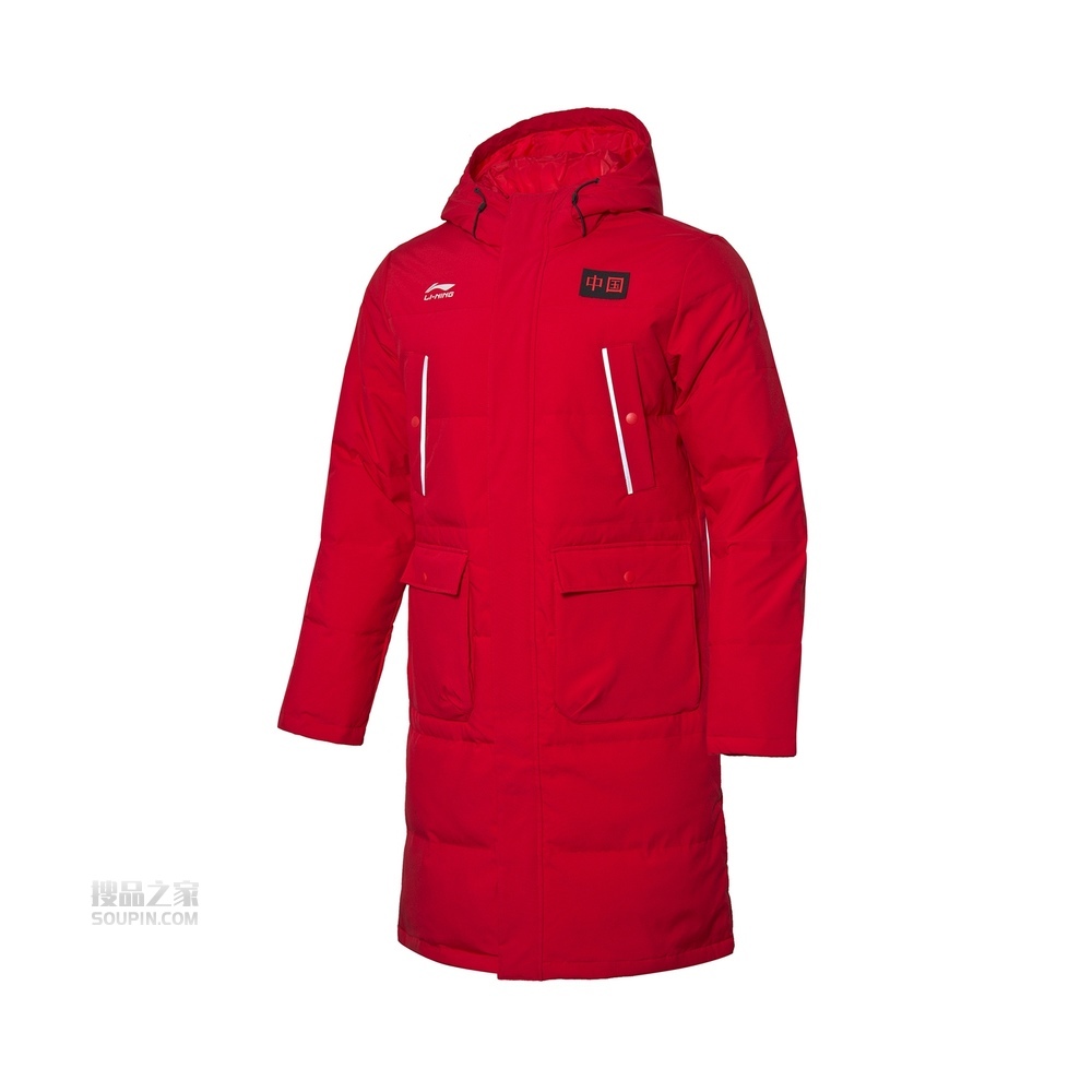 乒乓系列男子中羽绒服