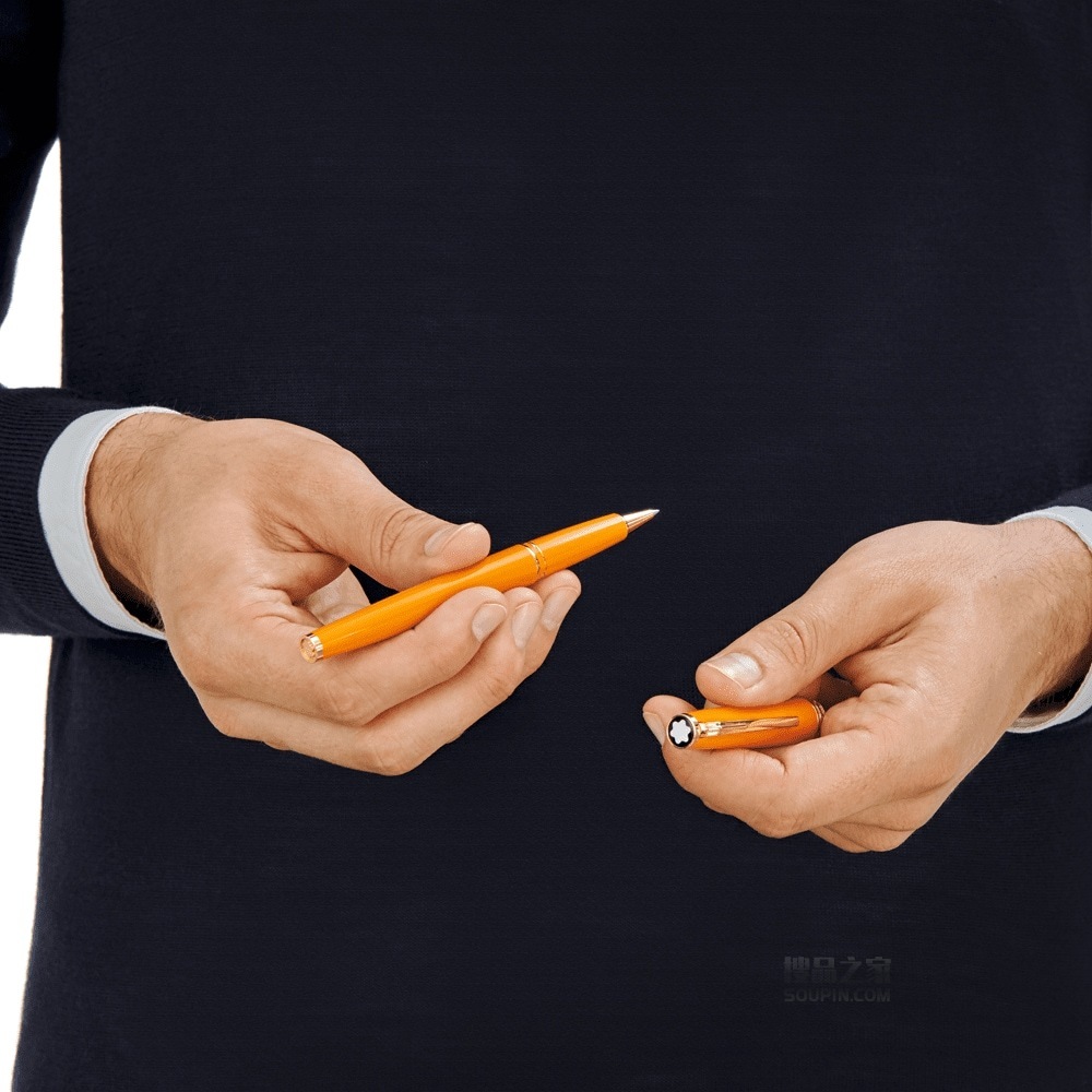 PIX锰橙色签字笔