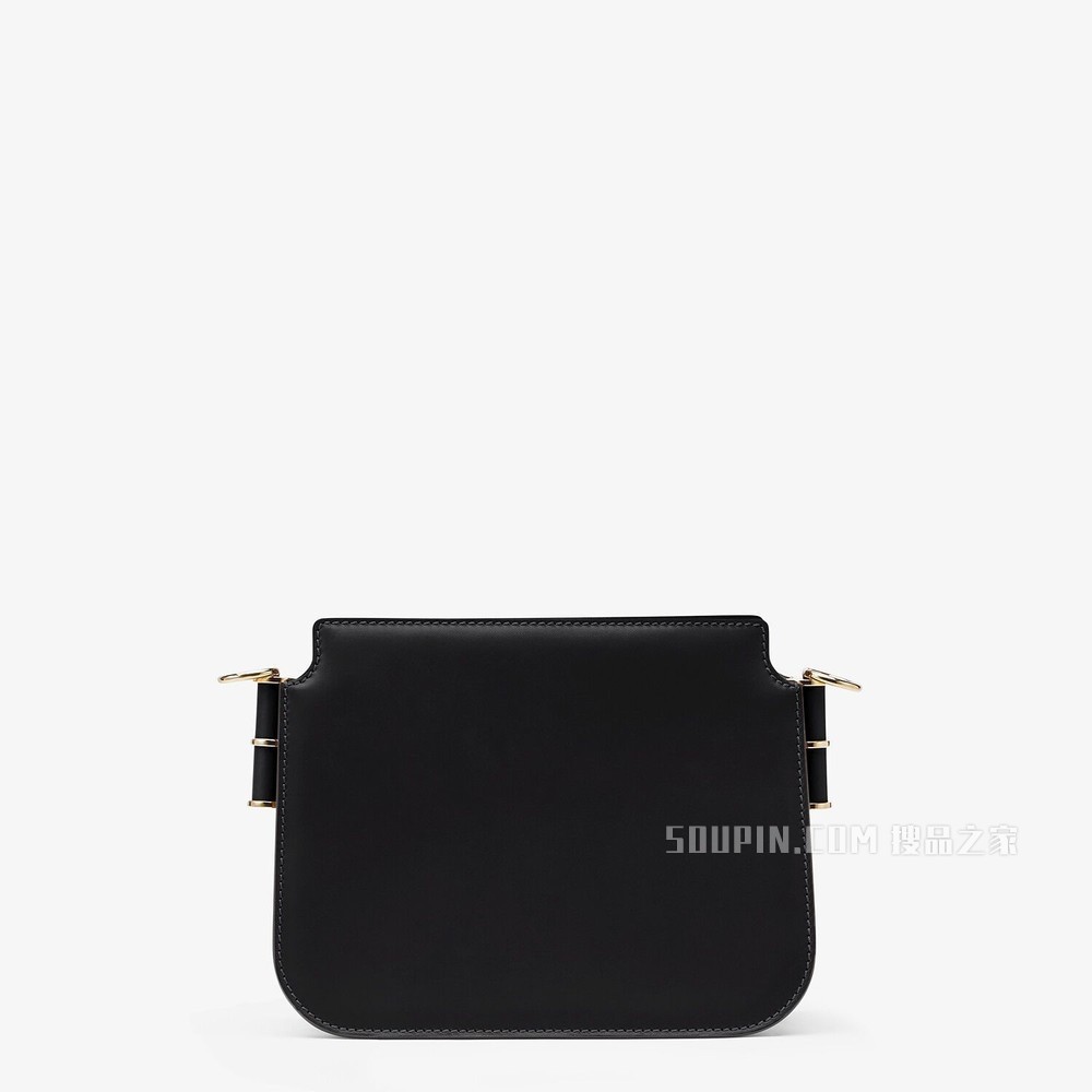 FENDI TOUCH 黑色皮革手袋