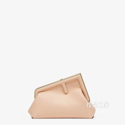 FENDI FIRST小号手袋 粉红色皮质手袋