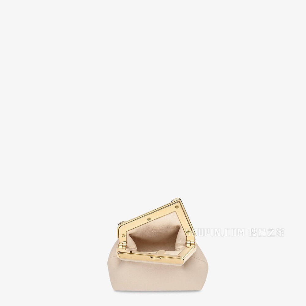 NANO FENDI FIRST吊饰 粉红色纳帕皮革吊饰
