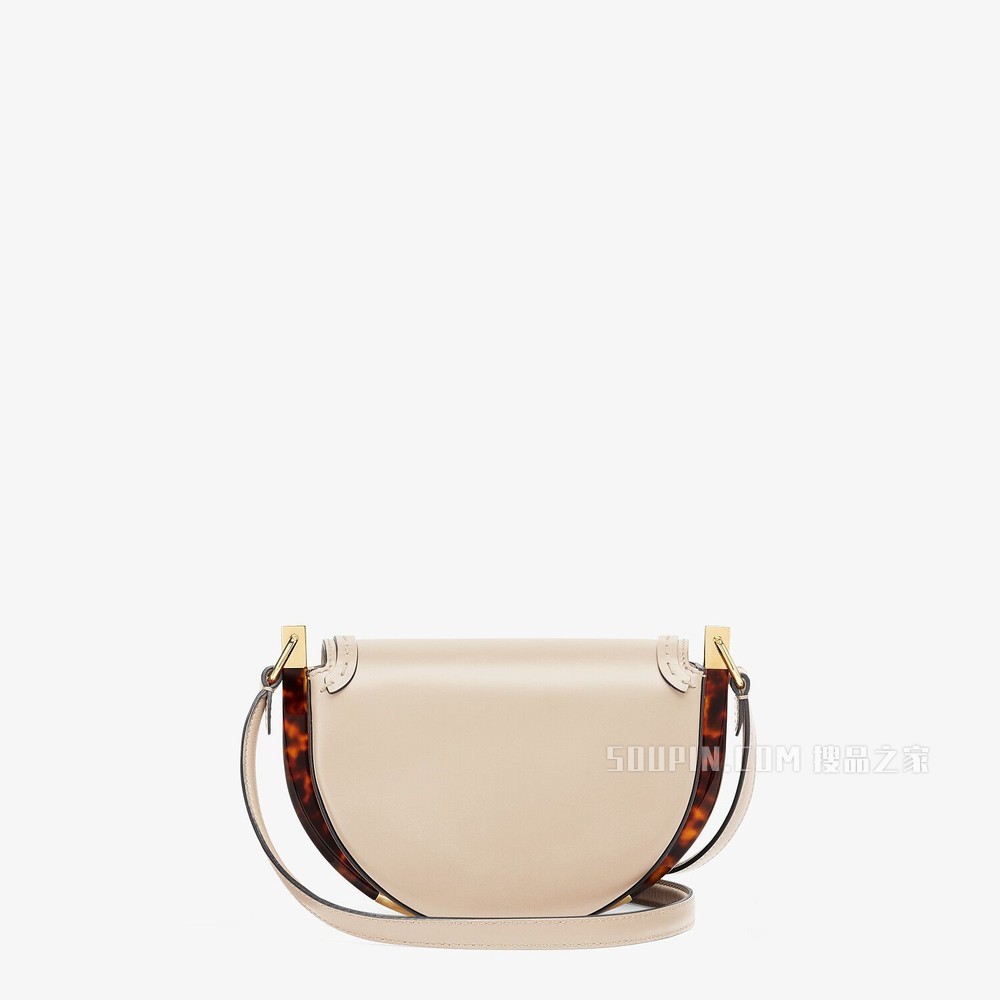 Moonlight 粉红色皮革手袋