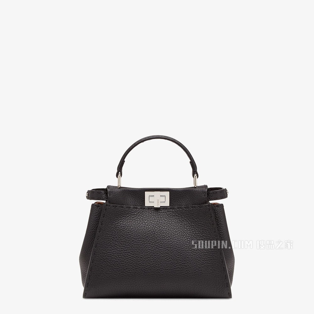 PEEKABOO 迷你手袋 黑色Selleria手袋