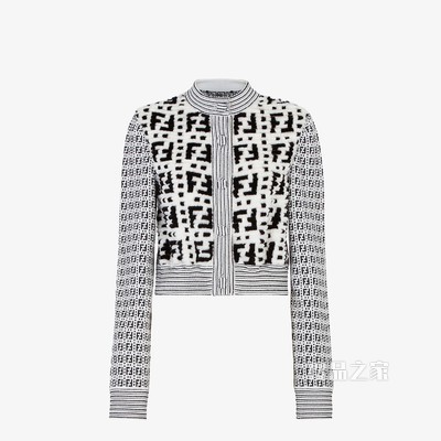 夹克 白色貂皮开衫