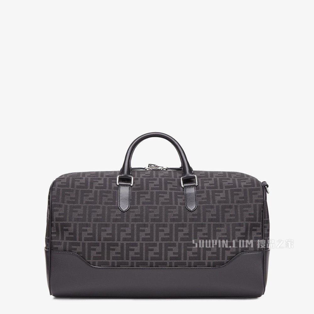 中号旅行袋 FF提花布料大号手袋