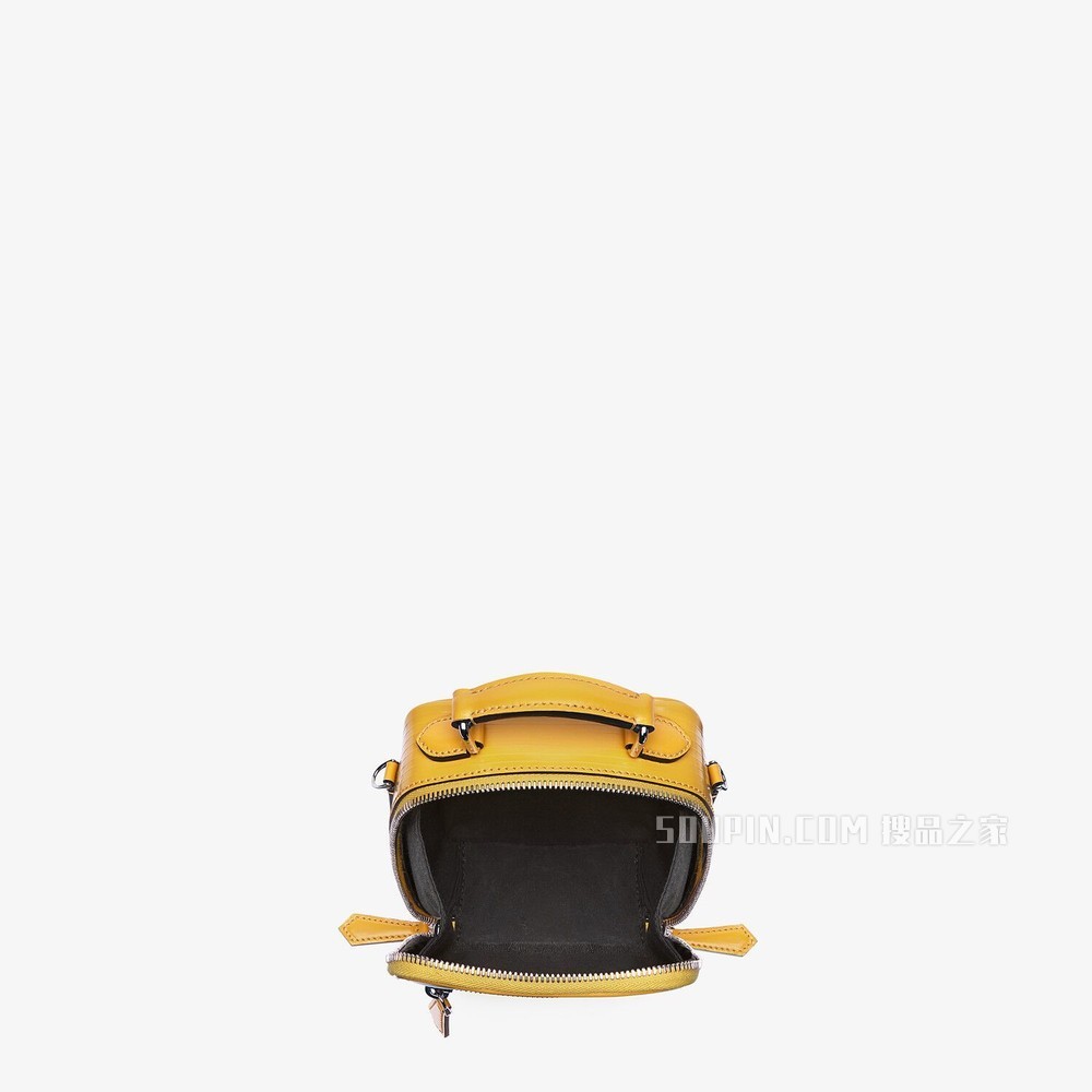 迷你旅行包 黄色皮革手袋