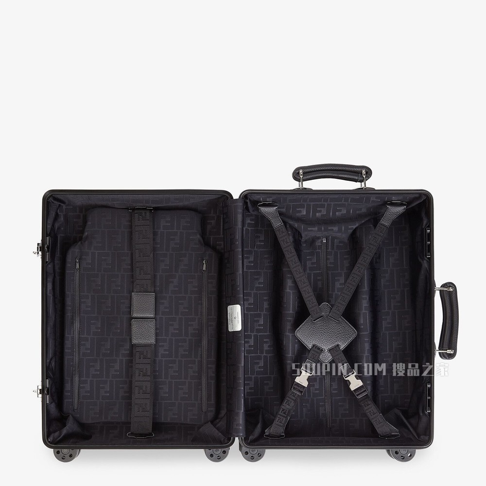 登机箱 FENDI x RIMOWA黑色铝制拉杆箱