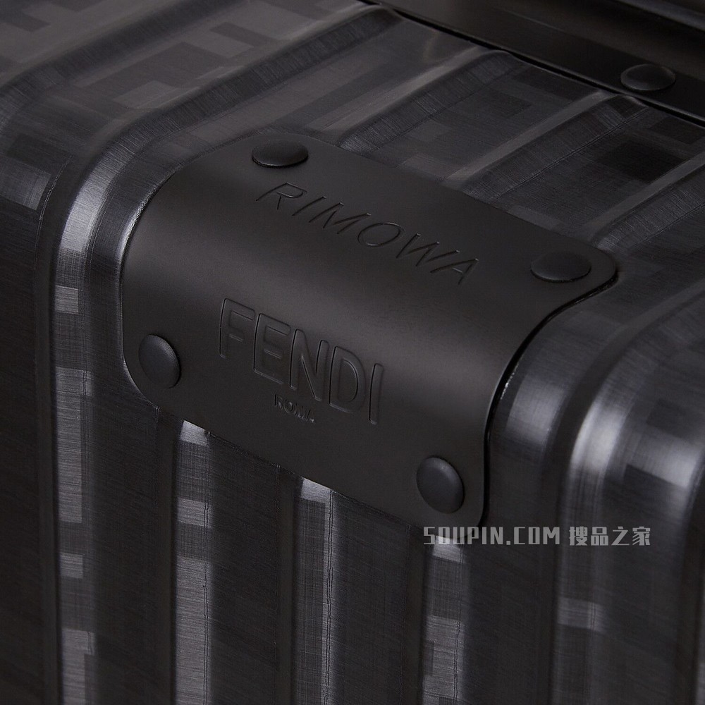 登机箱 FENDI x RIMOWA黑色铝制拉杆箱
