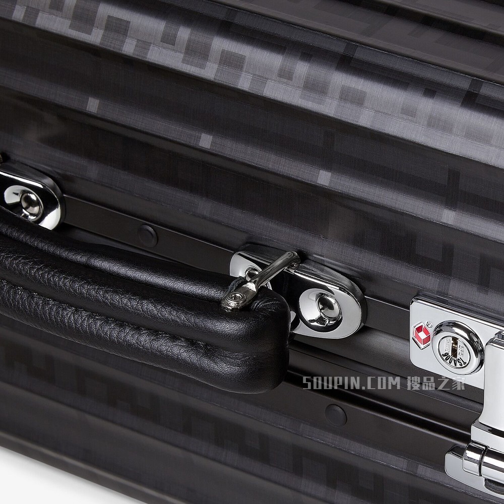 登机箱 FENDI x RIMOWA黑色铝制拉杆箱