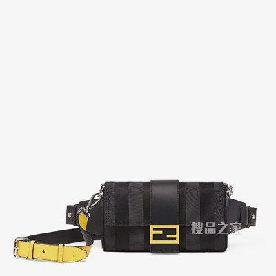 FENDI/芬迪】BAGUETTE手袋黑色纳帕皮革手袋7VA472A72VF0GXN-搜品之家