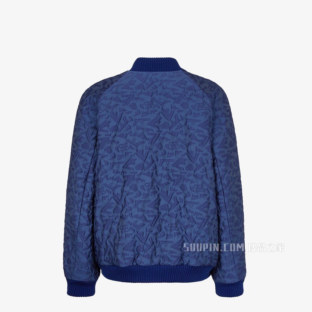 夹克 蓝色高科技布料飞行员夹克