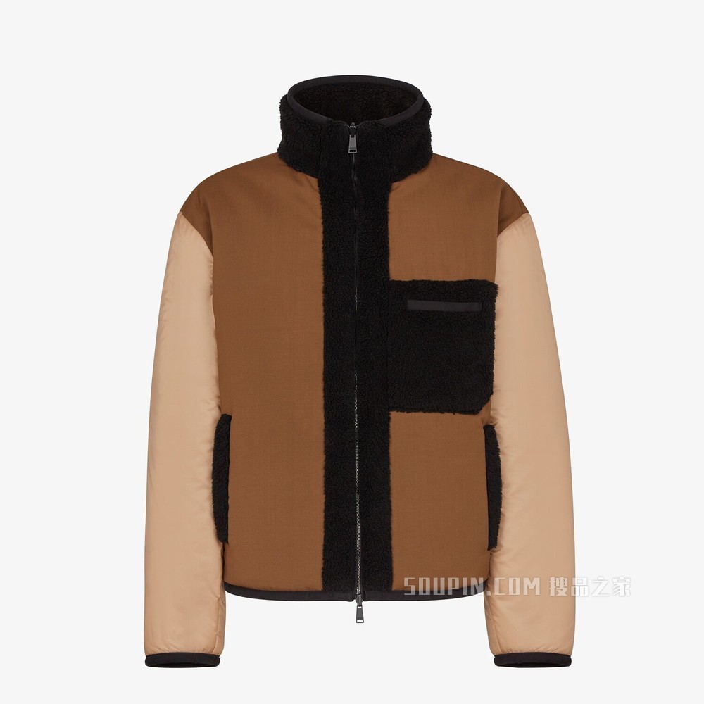 夹克 棕色布料夹克