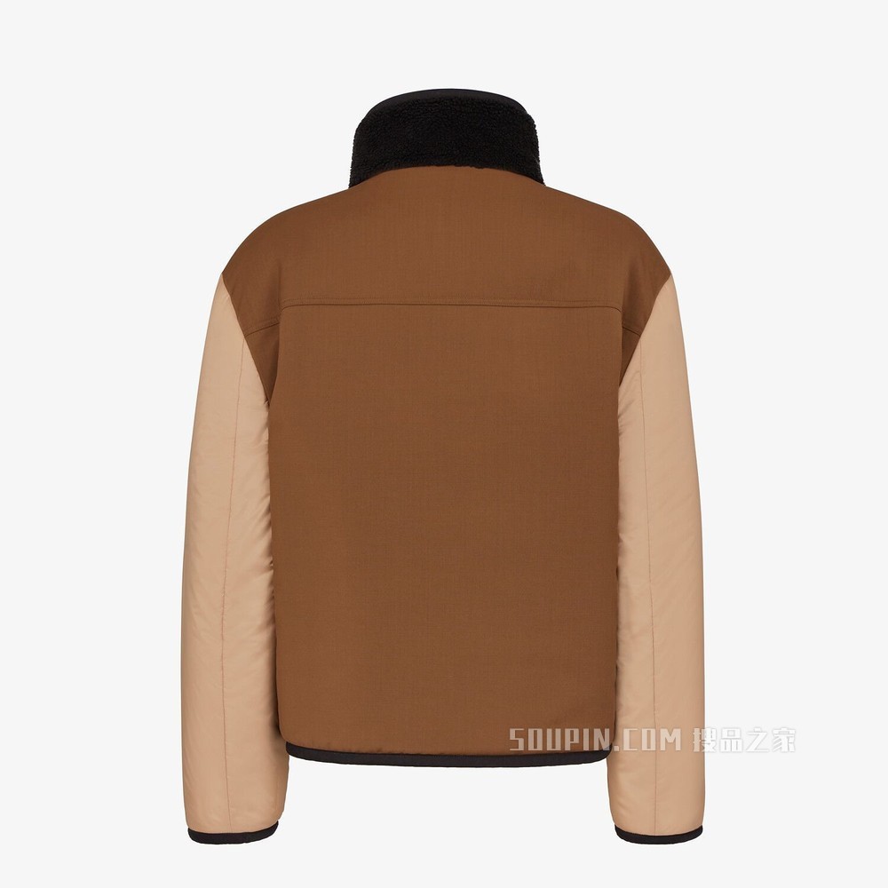 夹克 棕色布料夹克