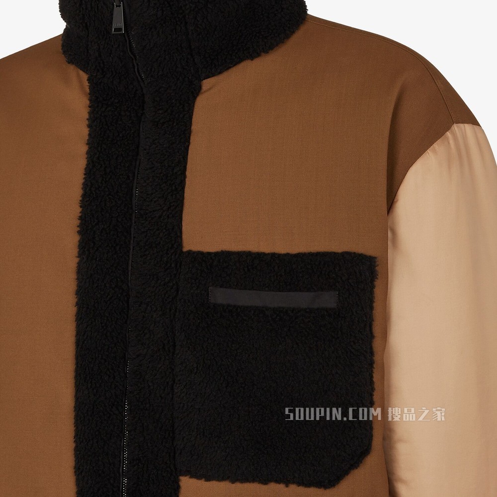 夹克 棕色布料夹克