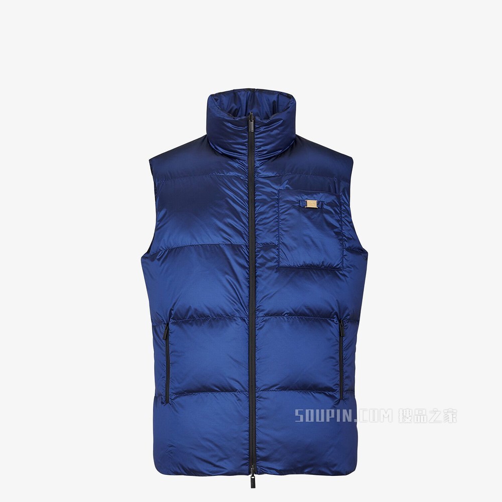 背心 蓝色尼龙背心