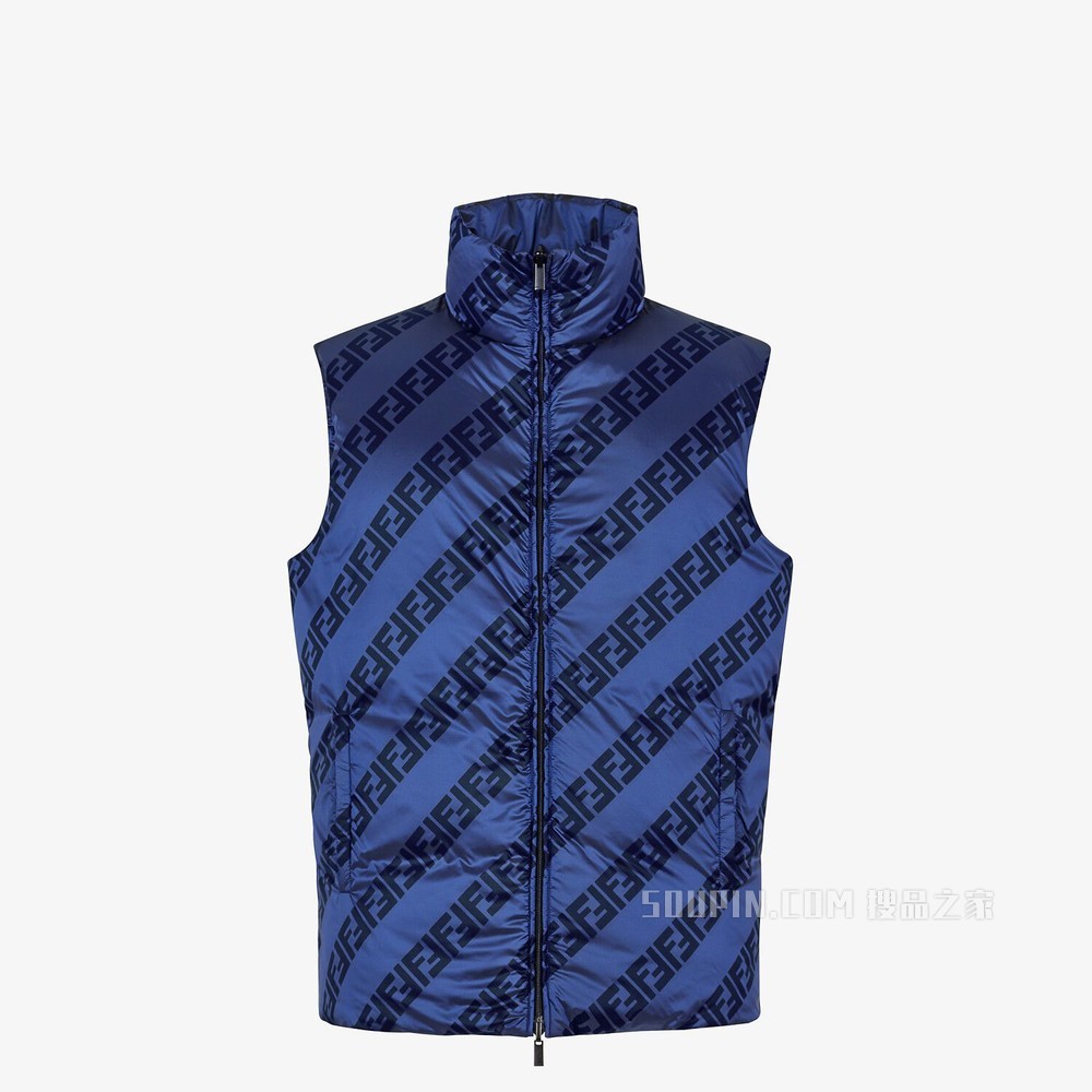 背心 蓝色尼龙背心