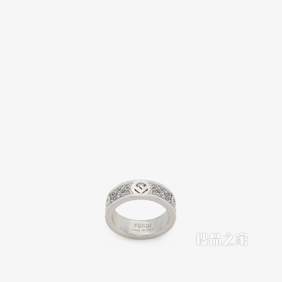 F IS FENDI戒指 银色戒指