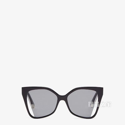FENDI WAY 黑色醋酸纤维太阳镜