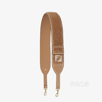 STRAP YOU 米色羊皮肩带