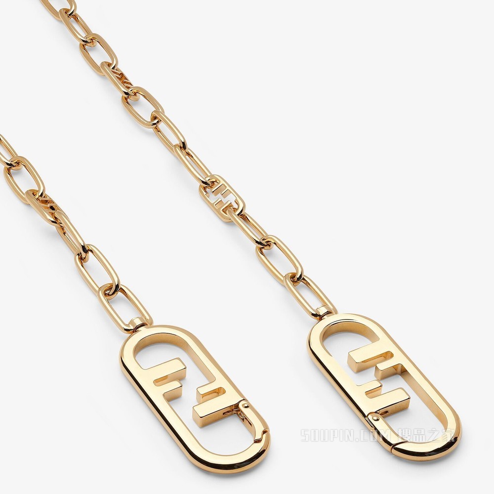 STRAP YOU 金色金属肩带