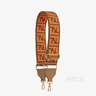 STRAP YOU 棕色丝带肩带
