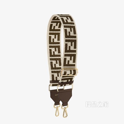 STRAP YOU 米色丝带肩带