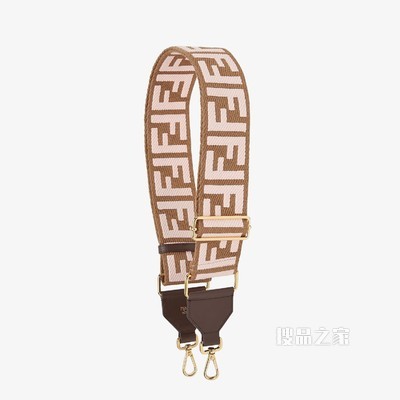 STRAP YOU 棕色丝带肩带