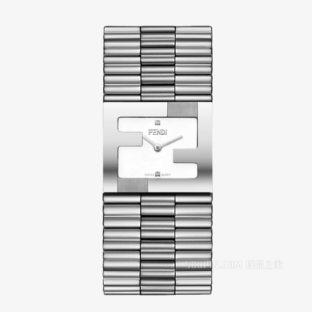 FENDIMANIA 24 x 20毫米 - Logo FF表圈腕表
